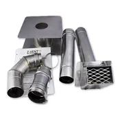 3" Stainless Steel Horizontal Vent Kit