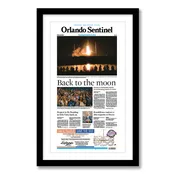 "Back to the moon" 11/17/2022 Artemis Launch Print