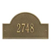 Arch Marker - Standard Wall Plaque