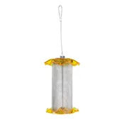 Acrylic Mesh Nyger Feeder -Yellow