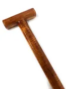 AAA Grade Tiger Curls Koa Paddle 50" T-Shape - Hawaiian Decoration| #koa4251