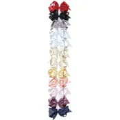Big Diamond Dust Satin Bow