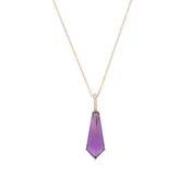 Abundance Necklace with Amethyst