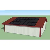 IronRidge XR Flush Mount Racking Kit for 21 Solar Panels, 3×7 Portrait (40mm)