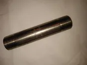 Nipple 1" x 6" 304 stainless made in USA