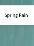 4 oz. Spring Rain