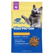 Ark Naturals Kiss Me-Ow Strengthening Chicken Dental Chews