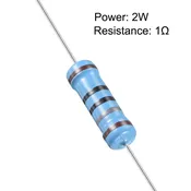 1 Ohm 2 Watt 1% Metal Film Resistor