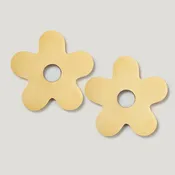 Ada Flower Cabinet Pull Backplates