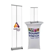 Mini Retractable Banner Sneeze Guards