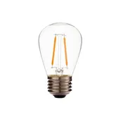 2W-E26 Medium Base String Light LED Bulb Replacement 12V Low Voltage Dimmable