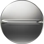 SPEYEGUARD® Fixed Peephole Cover, Satin Chrome, Metal Plated Finish