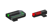 HIVIZ® FastDot H3® Tritium/Fiber-Optic Sight Set for Springfield Hellcat Non-Optics Ready Models Only