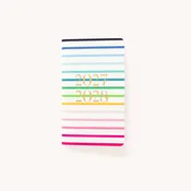 2027-2028 Happy Stripe Simplified Pocket Planner