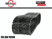 7384 PARTS ASAP 450x86x55 Zig Zag Pattern Rubber tracks