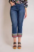 5-Pocket Colored Cuffed Pants