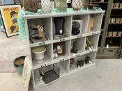 3 Tier, 10 Cube Wooden Book Shelf