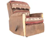 100R Rocker Recliner with Wood Trim