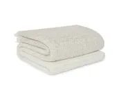 ALONPI MOLTRASIO CASHMERE + SILK THROW / ECRU W57" x L78"