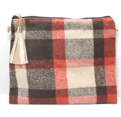 Autumn Buffalo Check Cross Body Purse
