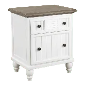 Plantation Two Drawer Nightstand