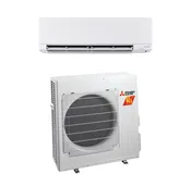 12,000 BTU Mitsubishi 29.9 SEER2 R-454B Inverter Heat Pump Ductless Mini-Split System