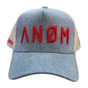 Anom - Blue Denim Trucker Hat