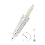 Bomtech - Do-All Digital Permanent Makeup (PMU) Cartridge Needle - 1R (One Box with 15 Needles)