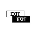 "EXIT" PLAQUE — SOA Signs