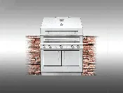 K750HB Hybrid Fire Built-in Grill