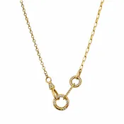 18'' The Luxe Link 18kt Necklace