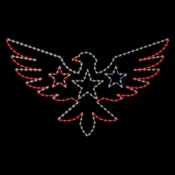 American Eagle Display | Holiday Outdoor Decor