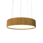 Accord Lighting 1037.09 Three Light Pendant, Louro Freijo
