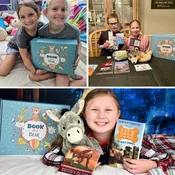 Book and Bear 3-Month Reading Adventure (Large Animal & Chapter Books)