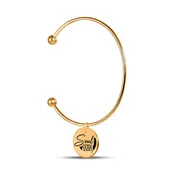 Bangle Coin Bracelet