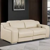 1116 DivanItalia Reclining Leather Loveseat By GU Furniture