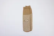 Beige Double Tread Economy Patient Slipper XL