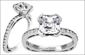 A. Women's Solitaire Plus Engagement Ring #4644d-d