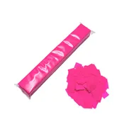 1" x 10" Neon DayGlo PVC .25" Squares Confetti Sleeve