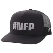 "3D Bull Riding" Black w/Grey NFP Embroidery