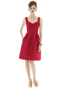 ALFRED SUNG Style 658 Size 4 Navy