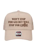 Won't stop for gas but will stop for coffee hat — ScreenCo of New Albany
