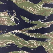 1000 Denier Mil-Spec CORDURA® Nylon Fabric - Vietnam Tiger Stripe (Sold per Yard)