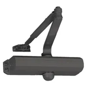1131-RU TB Surface Door Closer, Regular, Parallel, Top Jamb Mount, Thru Bolts, Adjustable Size 1-6
