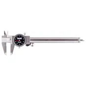 Dial Caliper with 0-6" Range (Black Dial)
