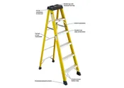 10′ Fiberglass Stepladder