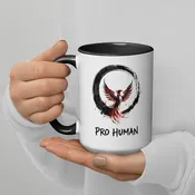 Pro Human — Color Inside Mug
