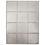 12 Panel Rectangular Mirror