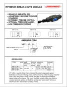 IFP MBV05 Break Valve Module