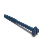 BLUE ¼ X 3 ¼ SLOTTED HEX WASHER HD QTY 100